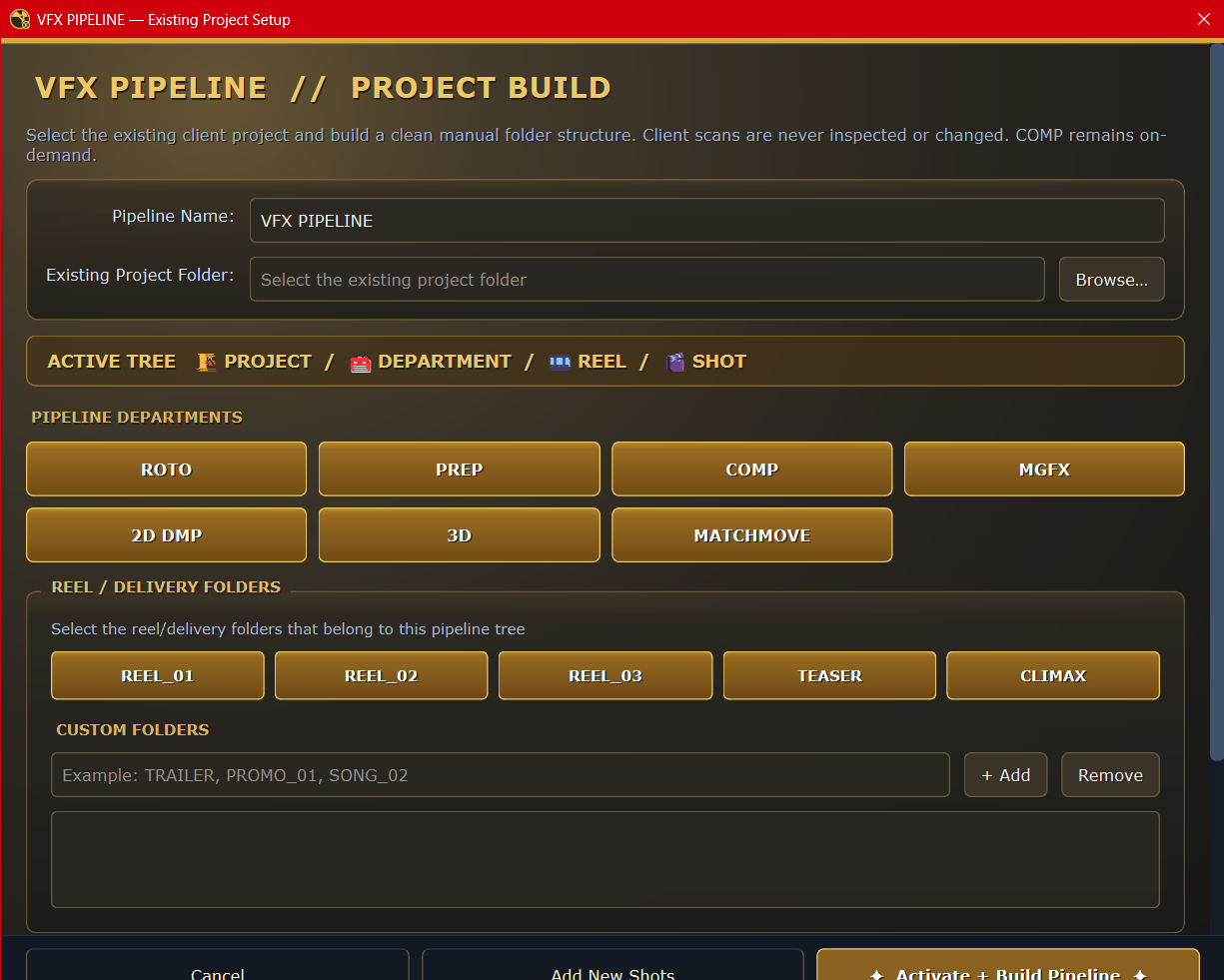 Karmnode existing project setup